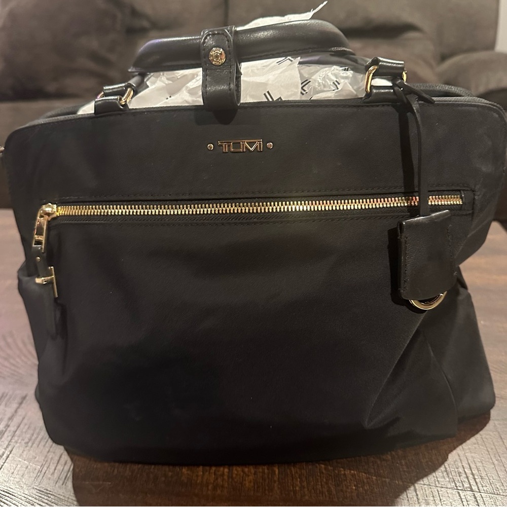 Black TUMI Laptop/Work Bag